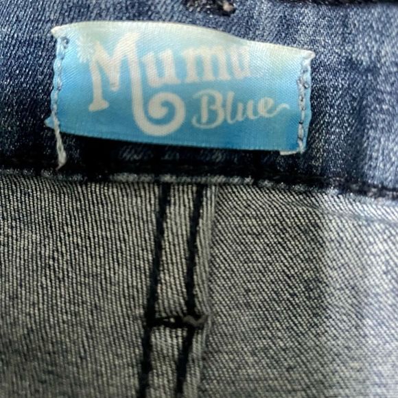 Mumu Blue Jeans Size 24 High Rise - Picture 4 of 7